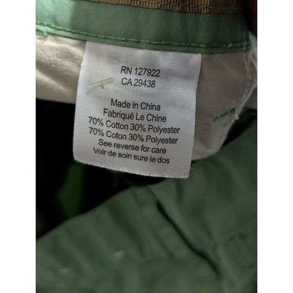 Mountain Khakis Poplin Pants Men's 33x32 Sage Green – Relaxed Adventure Fit - Picture 6 of 11